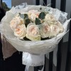 Монобукет из ароматной Вайт Охары — идеальный выбор, популярная классика