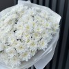 Огромный букет белых хризантем — вау эффект обеспечен